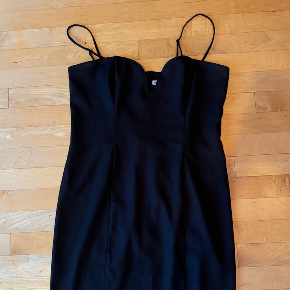 Reformation RARE Joline Dress in Black Size 10 - Picture 1 of 4
